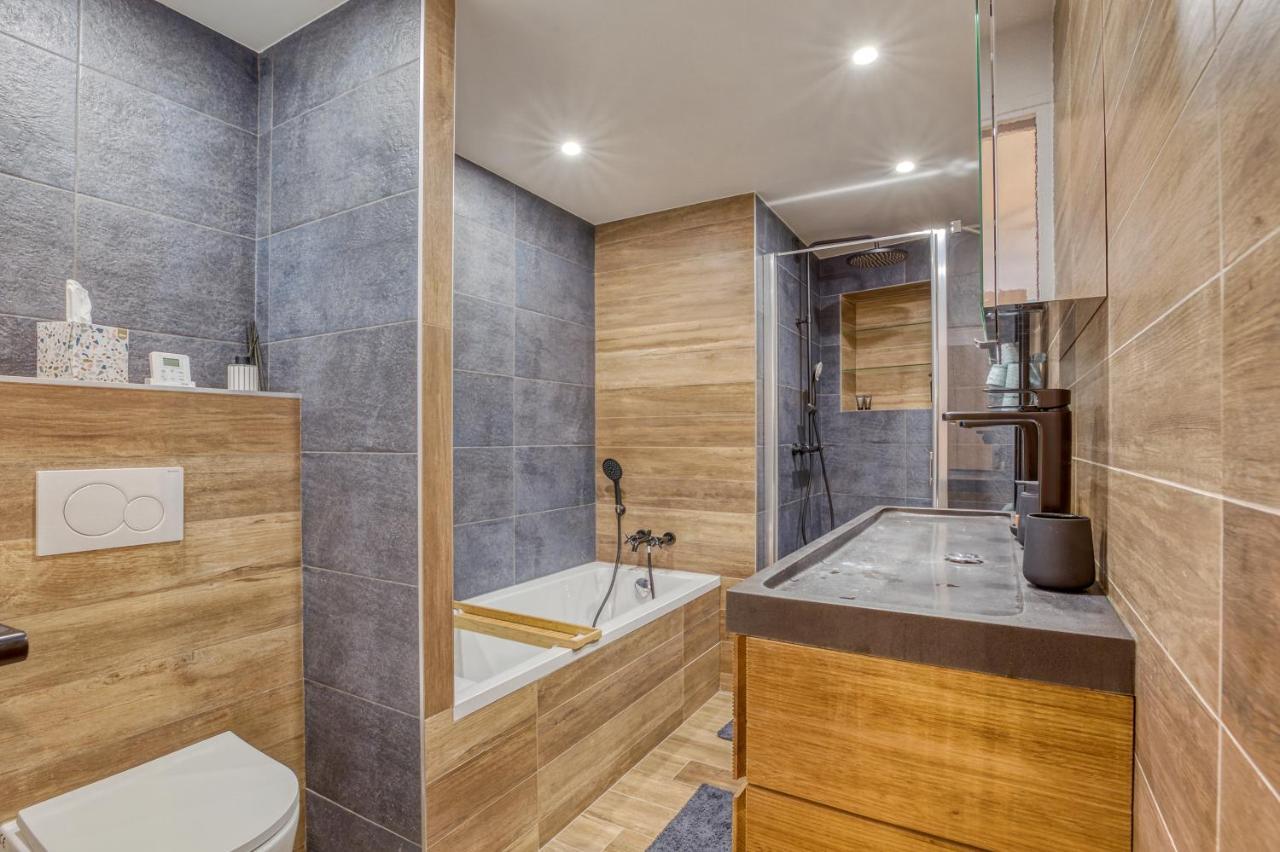 Rare ! Appartement Renove Dans Le Village Pieton De Megève Exterior foto